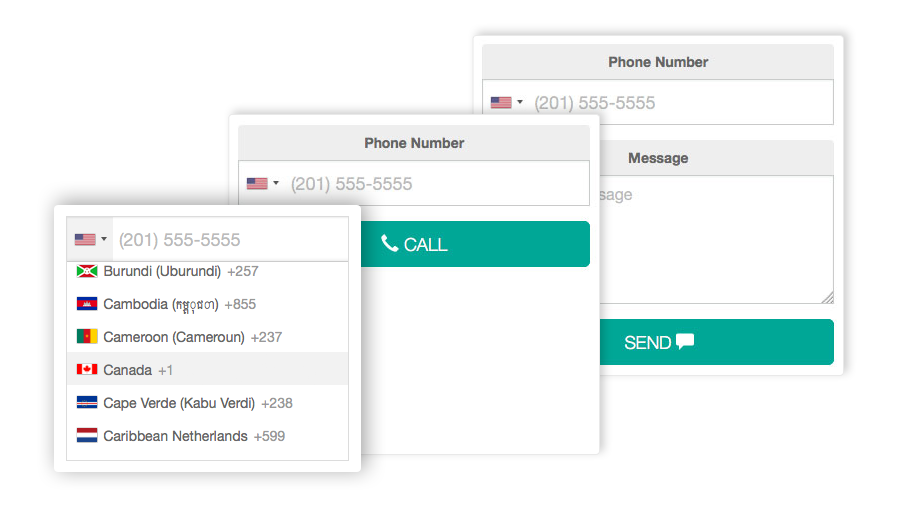 Call Center – International Usage